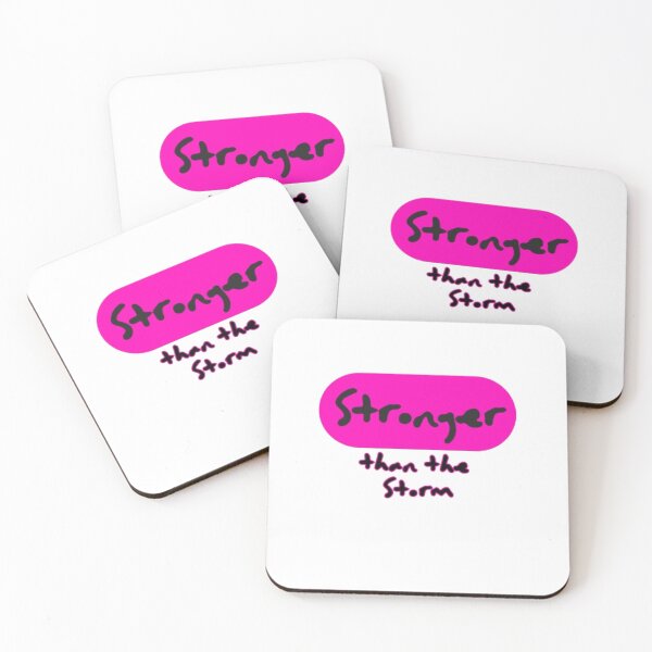 Item preview, Stronger Than the Storm – Powerful Resilience & Motivation Quote designed and sold by JeraiffsonCorner .