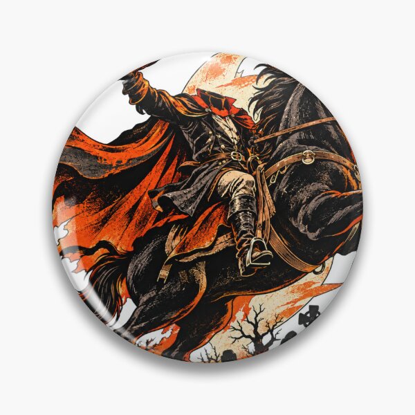 Item preview, Headless Horseman Pumpkin Rider Sticker designed and sold by Drip stamp.