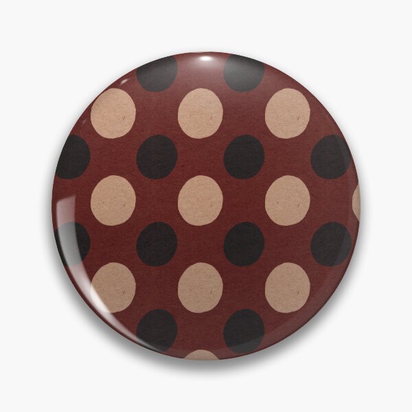 Item preview, Retro Red Peach Polka Dots Spots Vintage Whimsy designed and sold by Chatula Print Studio.