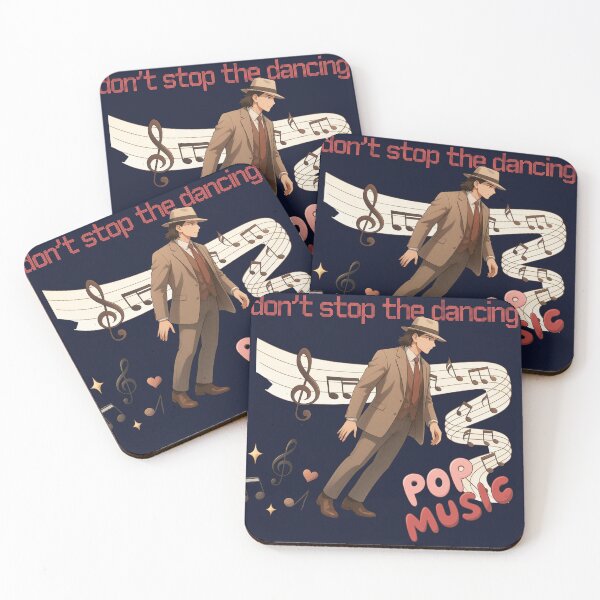 Item preview, Don't Stop The Dancing Pop Music Retro Dancer Art  designed and sold by Aelmajaoui.