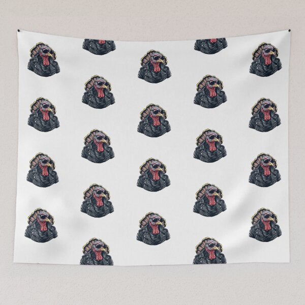 Item preview, Cool Biker Turkey Sunglasses Art Sticker designed and sold by AWADHESH  CHAURASIA.