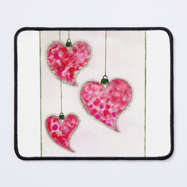 Item preview, Heart Christmas Baubles. designed and sold by BeENu-CrEaTioNs.