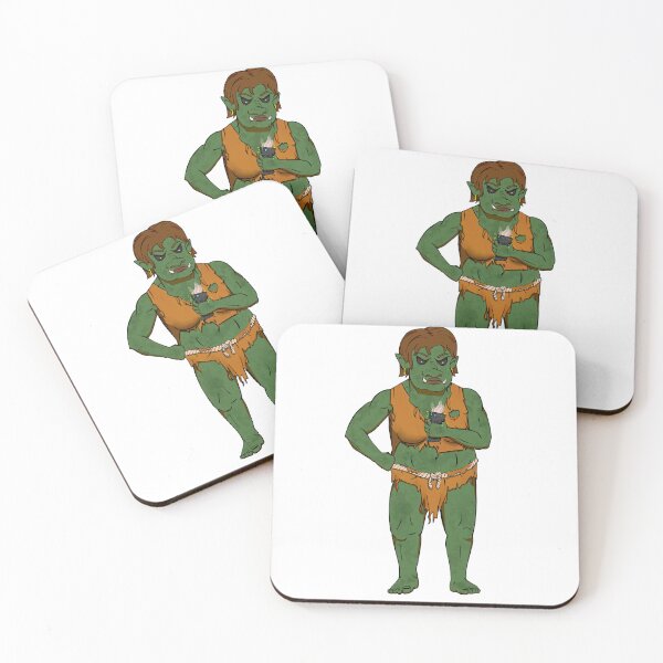 Item preview, Female Ogre Crushing Phone designed and sold by Batmantis275.