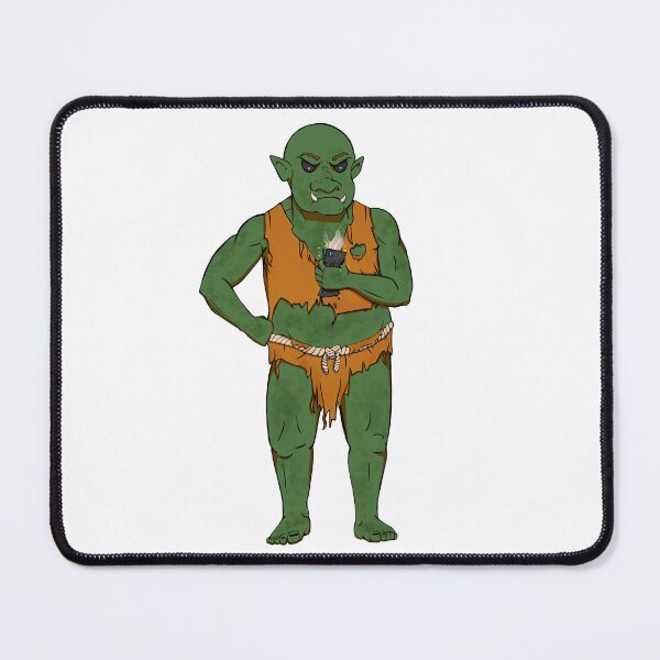 Item preview, Male Ogre Crushing Phone designed and sold by Batmantis275.