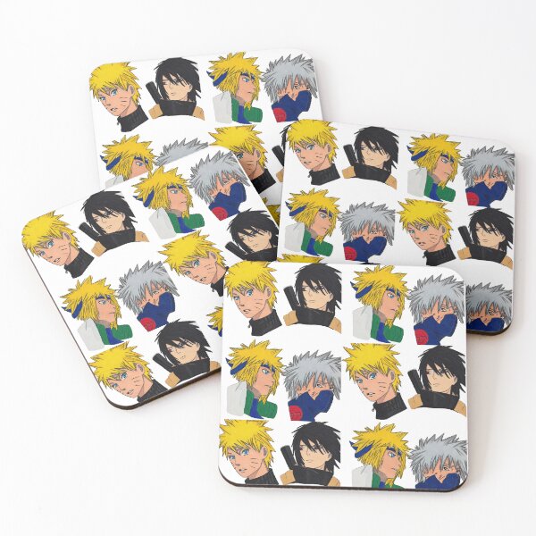 Item preview, Naruto, Sasuke, Minato, Kakashi (FAN ART) designed and sold by Amanda-Drawing.