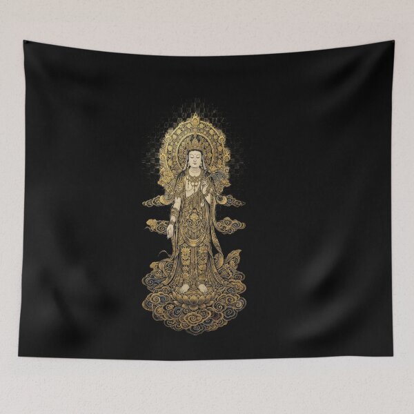 Item preview, Japanese Buddhist Art Amitâbha Buddha (Amida Nyorai) designed and sold by nnghi902.