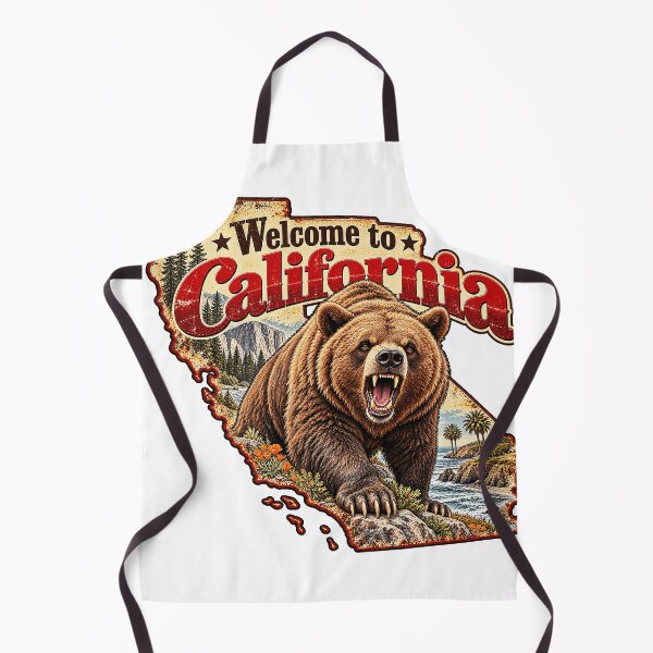 Item preview, Welcome to California Vintage Grizzly designed and sold by JanChryzostom.
