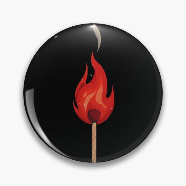 Item preview, Burning Match Flame T-Shirt – Minimalist Red Fire Matchstick Graphic Tee | Spark Ignite Shirt designed and sold by Evo Desings.