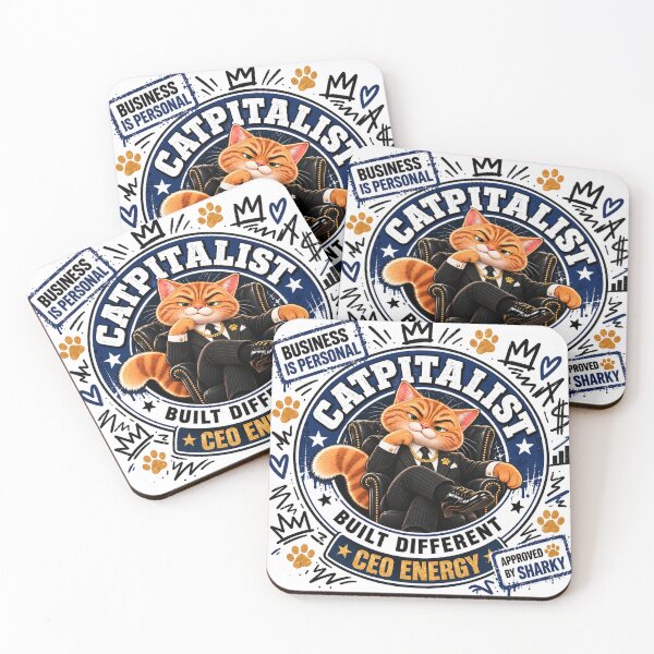 Item preview, Sharky Business is Personal  designed and sold by Catpitalist.
