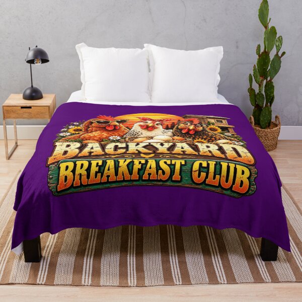 Item preview, Backyard Breakfast Club Funny Chickens Fresh Eggs Retro designed and sold by alyedel.