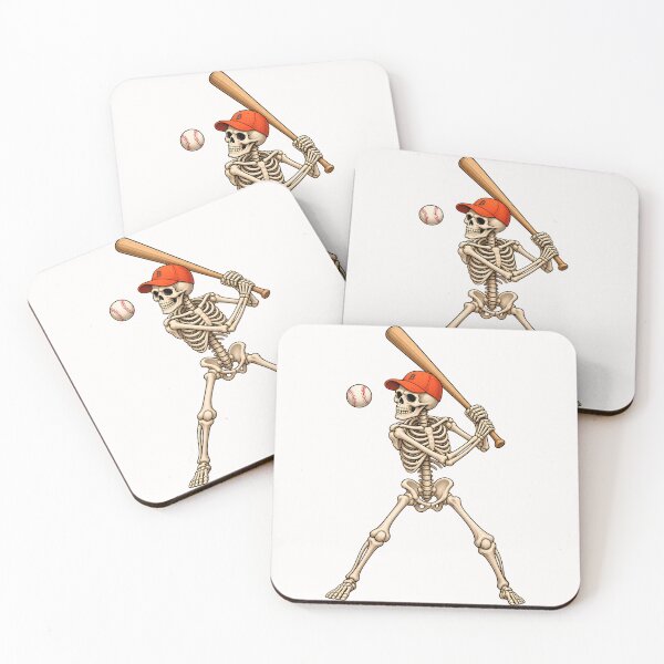 Item preview, Funny Skeleton Playing Baseball Cute For Men Boys designed and sold by TAYNAROP.