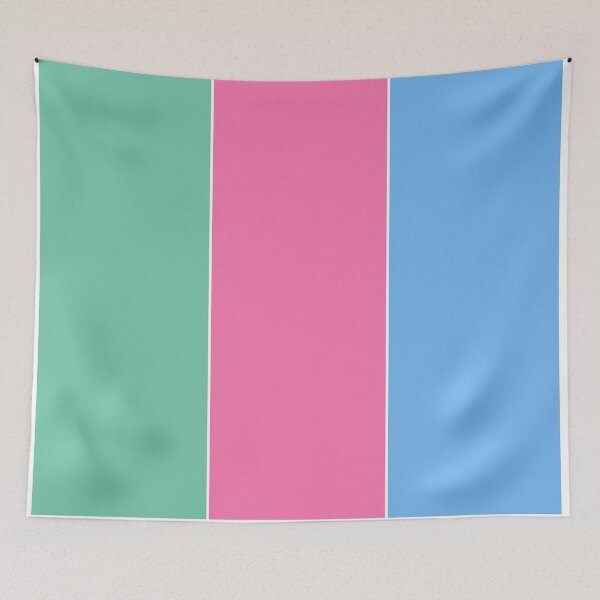 Item preview, Pastel Green Pink Blue Grid designed and sold by rad-rose.