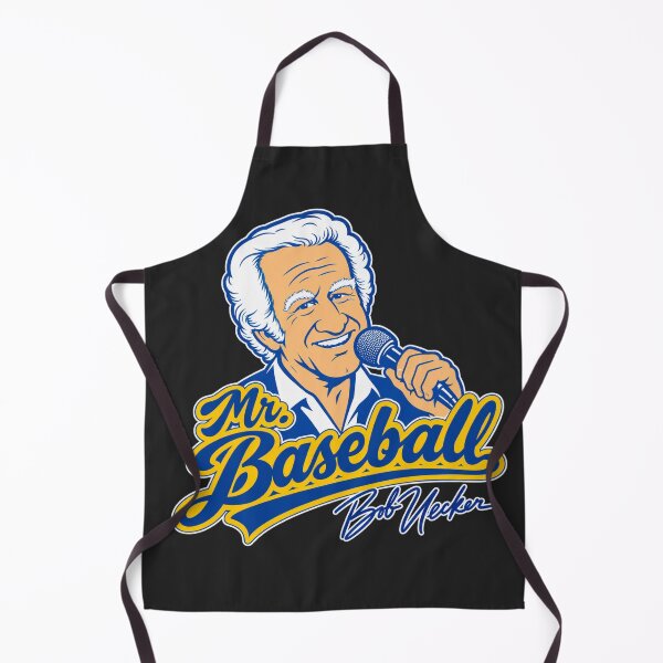 Item preview, Bob Uecker Mr Baseball Mic Portrait Navy Gold Legendary Voice Tribute designed and sold by Pliable.