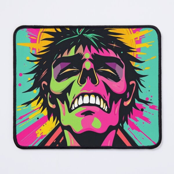 Item preview, Neon Punk Zombie Pop Art designed and sold by ERODED SELF.