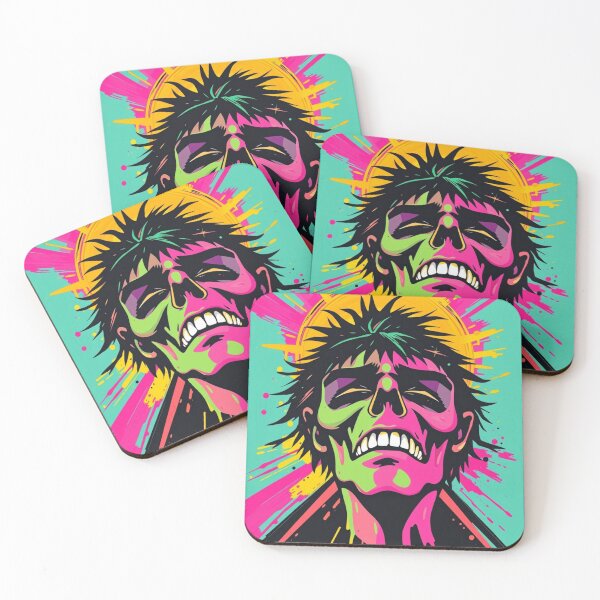 Item preview, Neon Punk Zombie Pop Art designed and sold by ERODED SELF.
