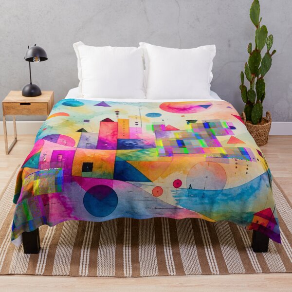 Item preview, Geometric Symphony in Vivid Colors designed and sold by FlowerSeller1.
