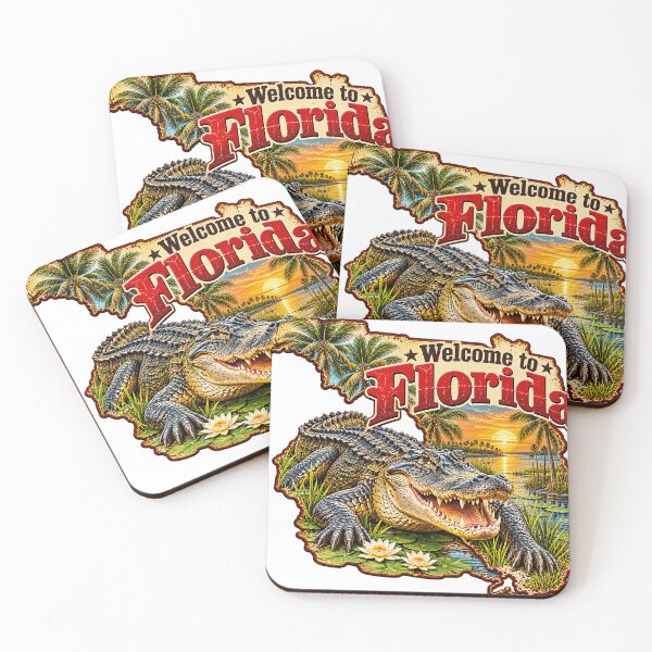 Item preview, Welcome to Florida Vintage Alligator designed and sold by JanChryzostom.