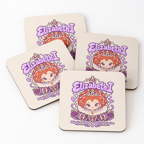 Item preview, Elizabeth I Kawaii Tudor Queen – Cute Renaissance Royalty designed and sold by MetaModel Editions.