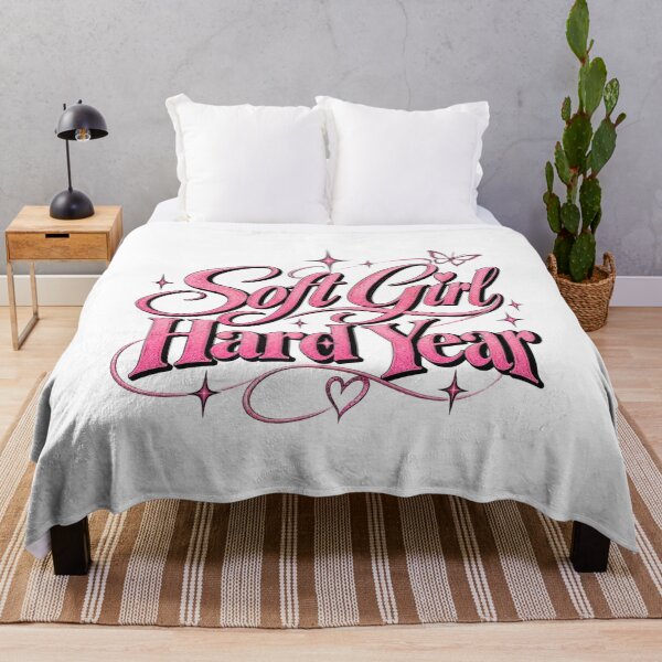 Item preview, Soft Girl Hard Year designed and sold by InkroarCo.