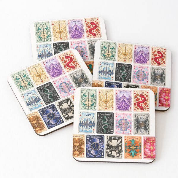Item preview, Eras Trading Card Tarot Collection – Album Aesthetic Sticker designed and sold by taylorvinyls.