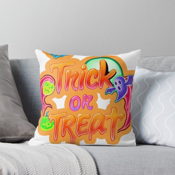Item preview, Trick or Treat – Freaky Halloween Sticker designed and sold by 4Designbyme.