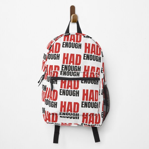 Item preview, Had Enough Minimalist Existential Typography Quote designed and sold by Tad & smidgen.