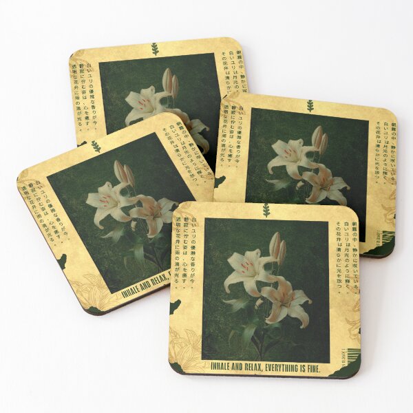 Item preview, Lilies: Beauty, Elegance, Whiteness! designed and sold by Jasvera-ART.