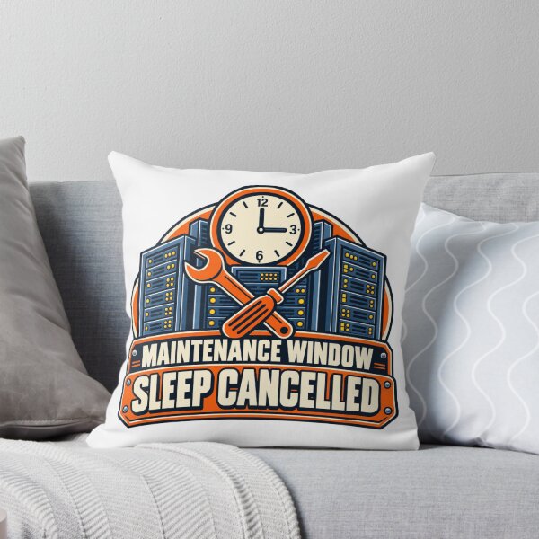 Item preview, Maintenance Window Sleep Cancelled - Data Center Technician Night Shift  designed and sold by WeirdlyMild.
