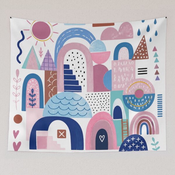 Item preview, Colorful Geometric Shapes and Patterns designed and sold by FlowerSeller1.