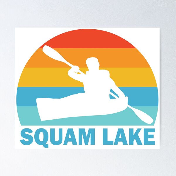 Item preview, Squam Lake New Hampshire Kayak designed and sold by Esskay Designs.