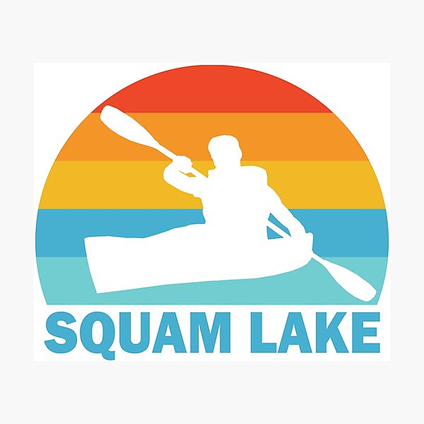 Item preview, Squam Lake New Hampshire Kayak designed and sold by Esskay Designs.