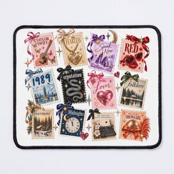 Item preview, erasz stamp collection midnights ttpd showgirl red designed and sold by taylorvinyls.