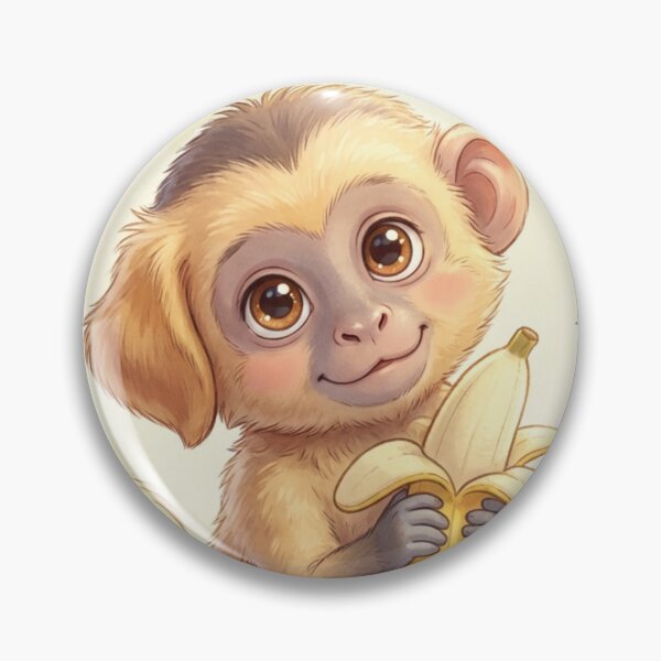 Item preview, Banana Picnic in the Butterfly Meadow – The Little Golden Furball designed and sold by TreatLLC.