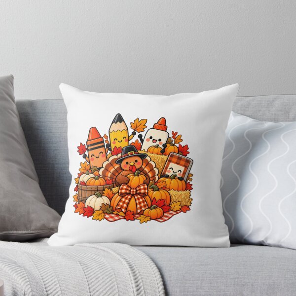 Item preview, Cute Fall Turkey School Supplies Thanksgiving Teacher designed and sold by ArtDesignTp.
