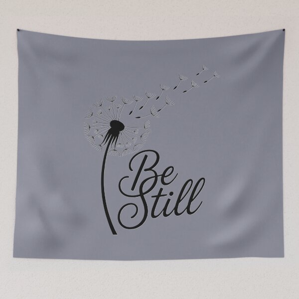 Item preview, Be Still Dandelion – Minimalist Inspirational Nature Design designed and sold by InnerFaith.