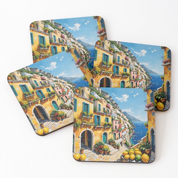 Item preview, A Taste of the Amalfi Coast – Mediterranean Sunshine designed and sold by tambanow.