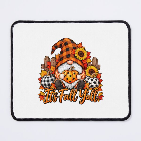 Item preview, It's Fall Y'all Plaid Leopard Pumpkins Fall Season designed and sold by ArtDesignTp.