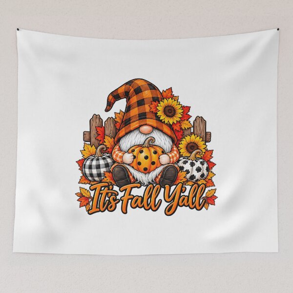 Item preview, It's Fall Y'all Plaid Leopard Pumpkins Fall Season designed and sold by ArtDesignTp.