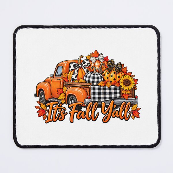 Item preview, It's Fall Y'all Leopard Plaid Pumpkins Thanksgiving designed and sold by ArtDesignTp.