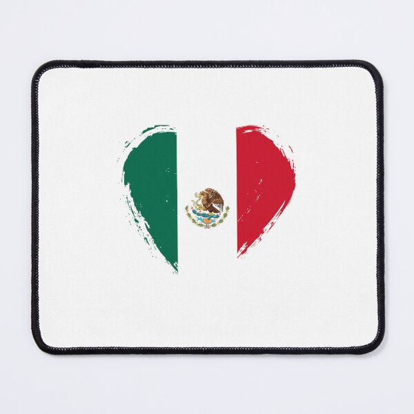 Item preview, Distressed Mexico Flag Heart MX designed and sold by shitpostee.