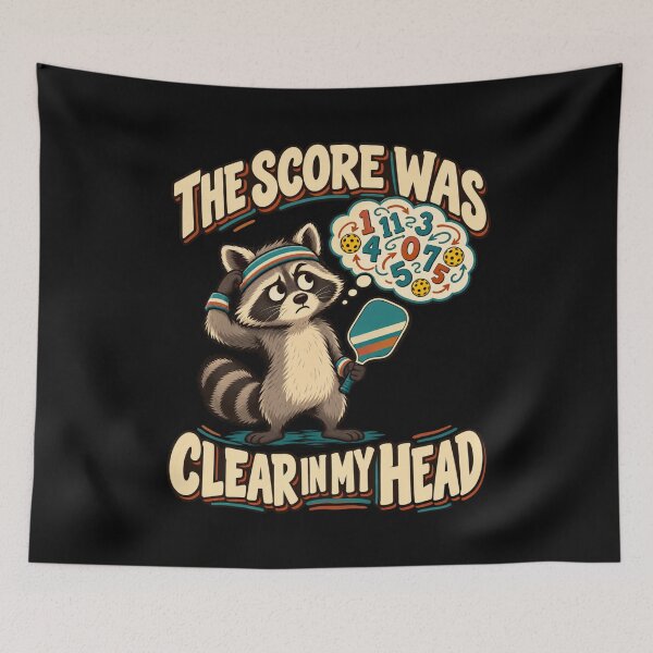 Item preview, Pickleball - The Score Was Clear In My Head designed and sold by Good Mood Foundry.