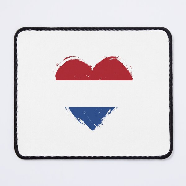 Item preview, Distressed Netherlands Flag Heart NL designed and sold by shitpostee.