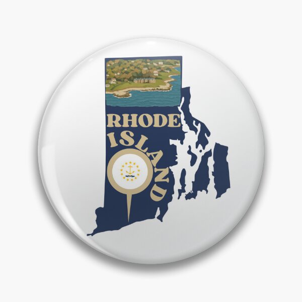 Item preview, Rhode Island Map | Rhode Island State Outline | USA Map Art designed and sold by 22k Lab Studio.