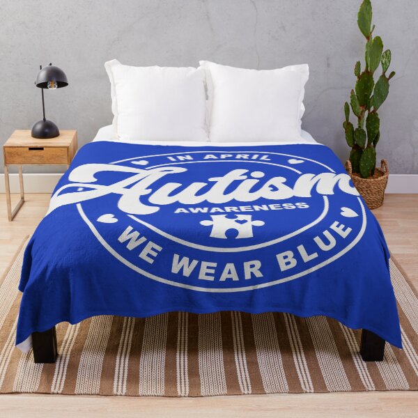 Item preview, In April, we wear Blue designed and sold by cbeezle.