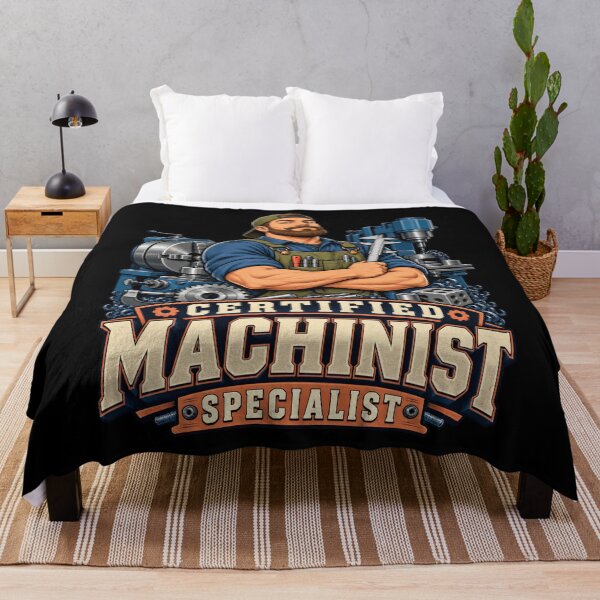 Item preview, Funny Bold Proud Mascot Character Machinist Lover Fan designed and sold by Aqouiatiqe.