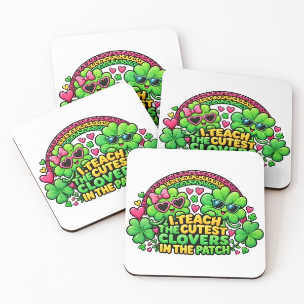 Item preview, I Teach the Cutest Clovers in The Patch Shamrock Teacher designed and sold by ArtDesignTp.