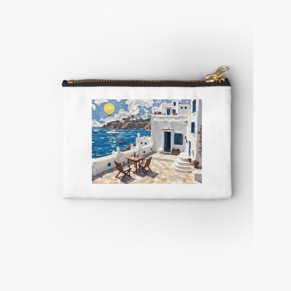Item preview, A Terrace Above the Sea – Mediterranean Afternoon designed and sold by tambanow.
