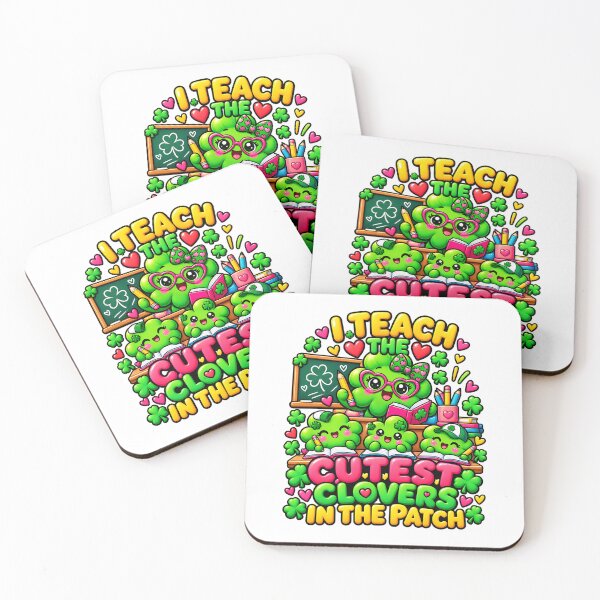 Item preview, I Teach the Cutest Clovers in The Patch St Patrick's Day designed and sold by ArtDesignTp.