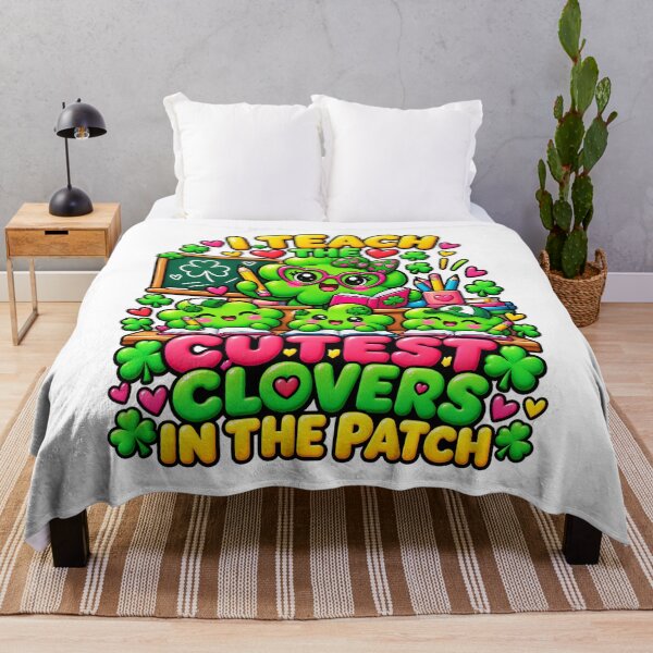 Item preview, I Teach the Cutest Clovers in The Patch St Patrick's Day designed and sold by ArtDesignTp.