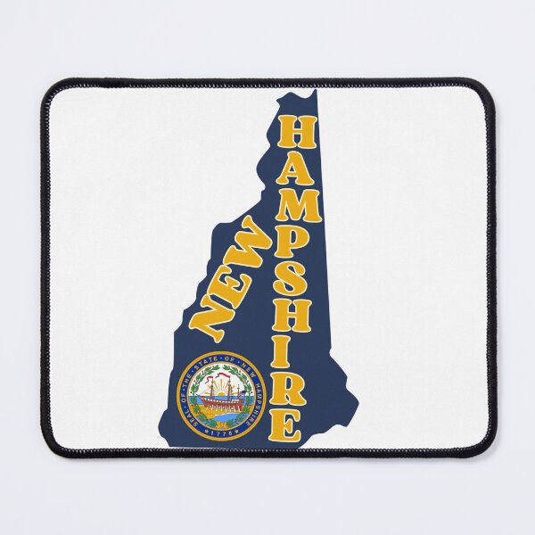 Item preview, New Hampshire Map | New Hampshire State Outline | USA Map Art designed and sold by 22k Lab Studio.